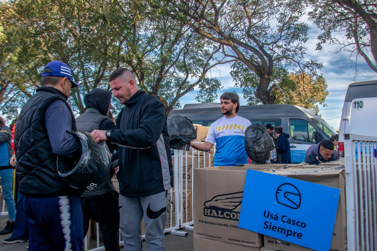 REALIZARON UNA CAPACITACIÓN PARA 400 MOTOCICLISTAS DE QUILMES 