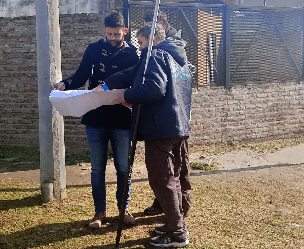 MEDICIÓN CATASTRAL EN LA MATERA PARA CONCRETAR LA REGULARIZACIÓN DOMINIAL