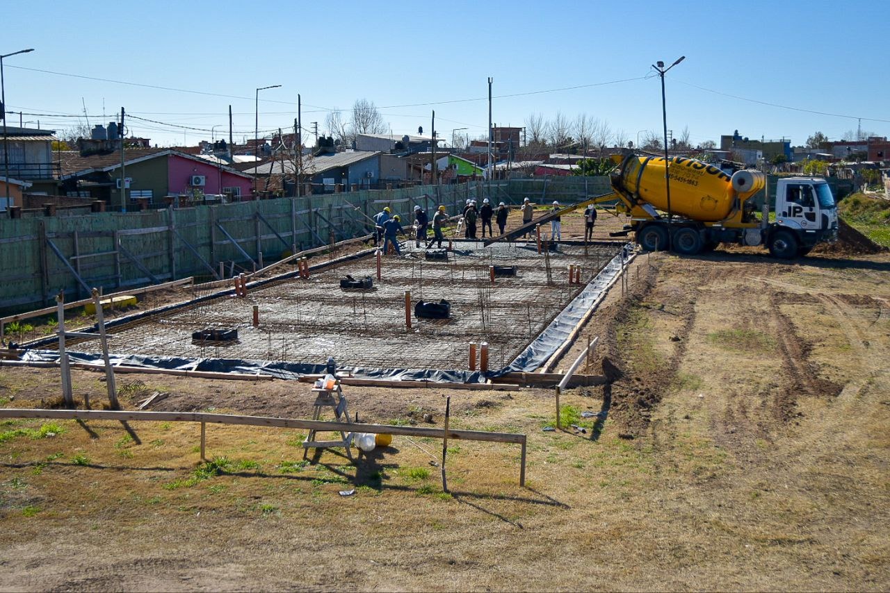 CONTINÚAN  LAS OBRAS DE 28 NUEVAS VIVIENDAS EN  LA ODISEA
