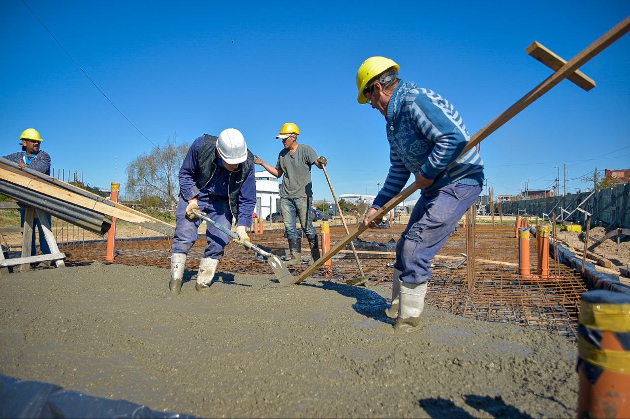 CONTINÚAN  LAS OBRAS DE 28 NUEVAS VIVIENDAS EN  LA ODISEA
