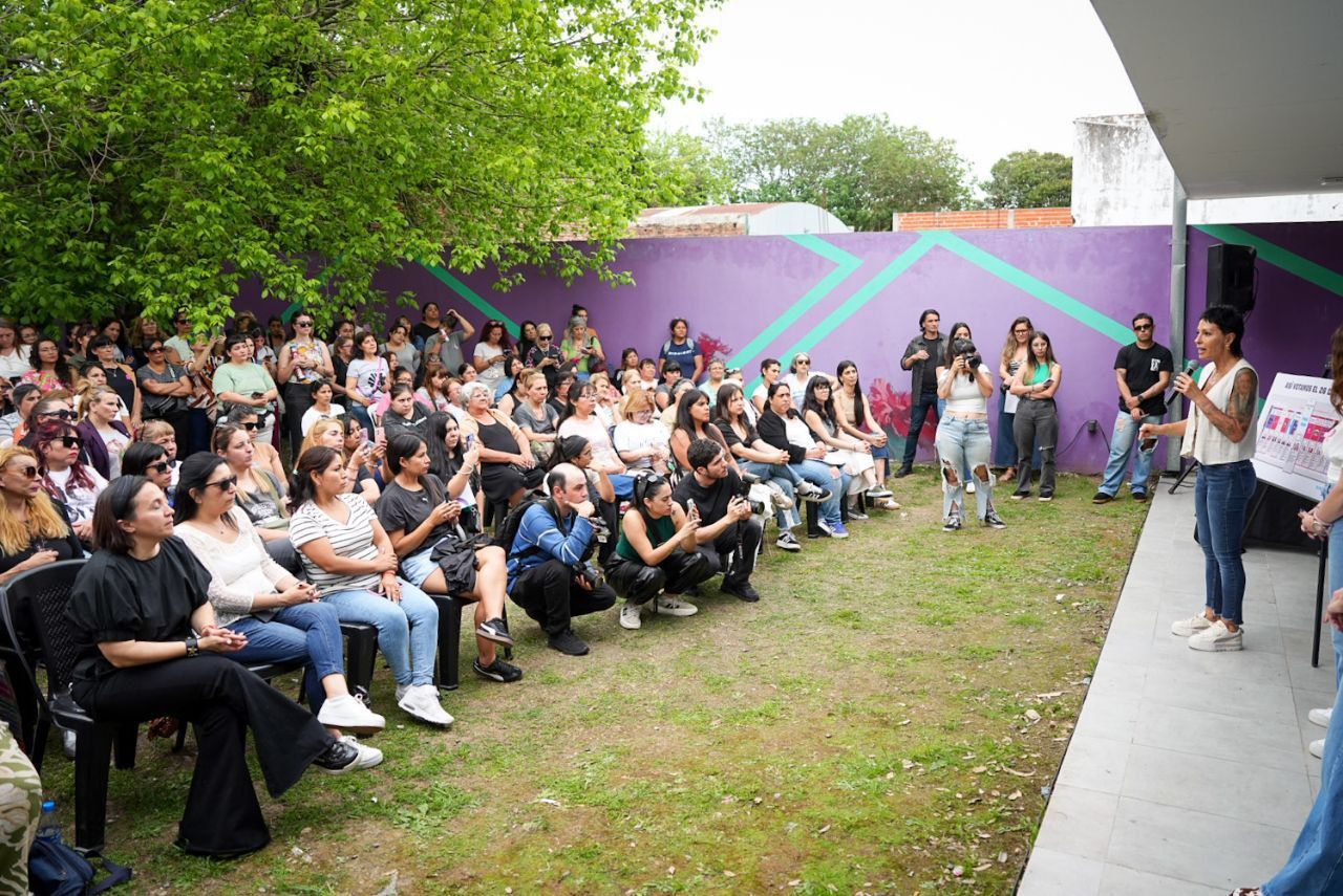  MAYRA Y JIMENA LÓPEZ EN EL CENTRO TERRITORIAL "ISABEL PALLAMAY”