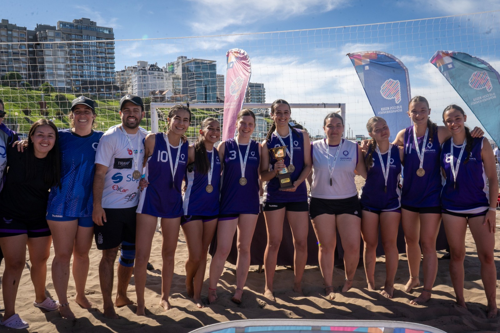 QUILMES COSECHÓ 27 MEDALLAS DE ORO EN LOS JUEGOS BONAERENSES 2025
