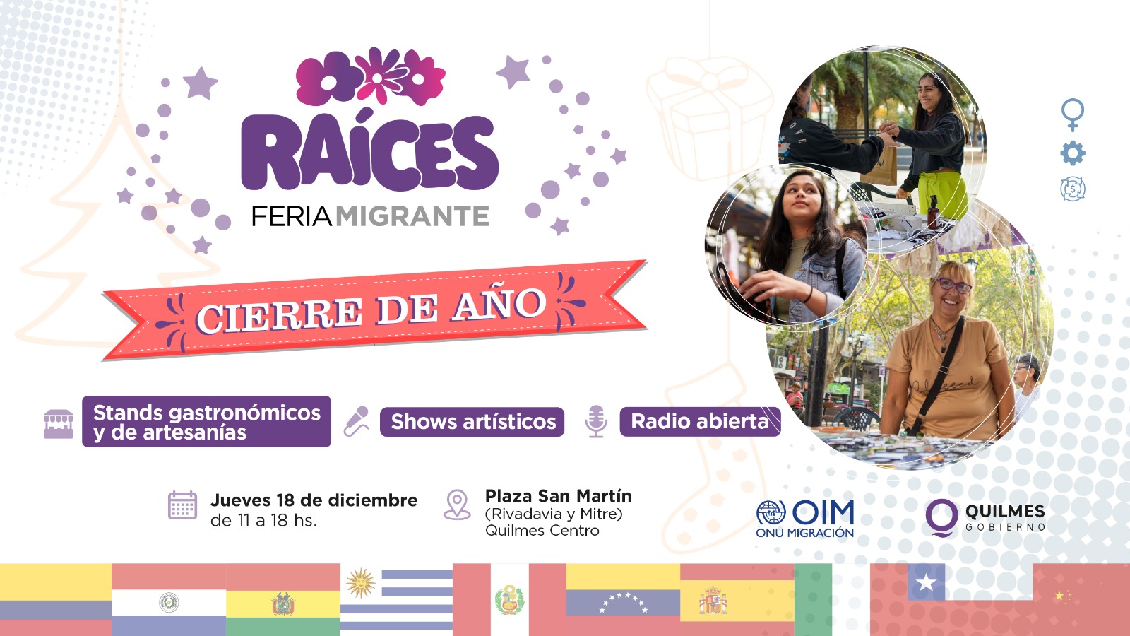  QUILMES RECONOCE EL DÍA INTERNACIONAL DE LAS PERSONAS MIGRANTES