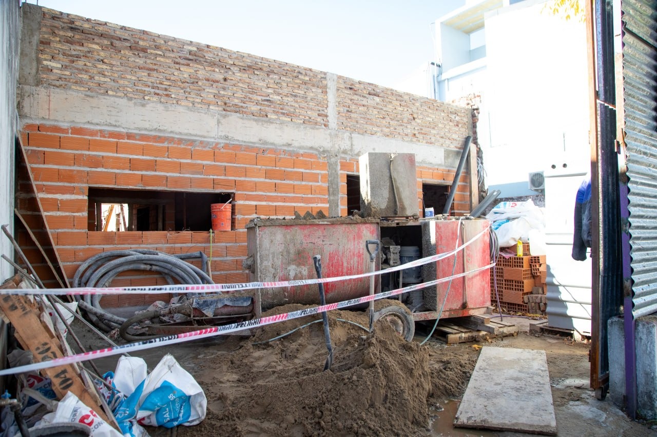 AVANZA LA OBRA DE LA CASA DE ABRIGO TEMPORAL PARA INFANCIAS Y ADOLESCENCIAS