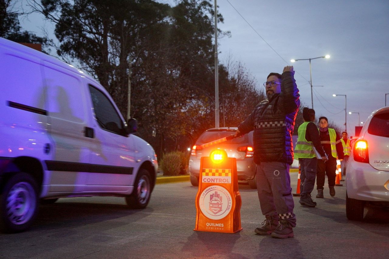 EL MUNICIPIO DE QUILMES REALIZÓ UN OPERATIVO INTEGRAL DE CONTROL VEHICULAR 