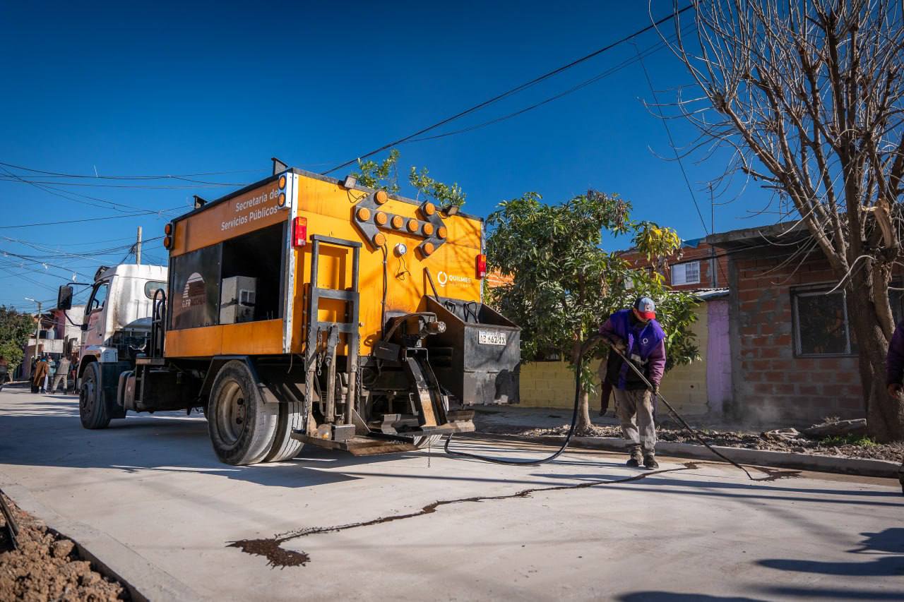 EL MUNICIPIO FINALIZÓ LA CONSTRUCCIÓN DE 29 NUEVAS CUADRAS EN BERNAL OESTE