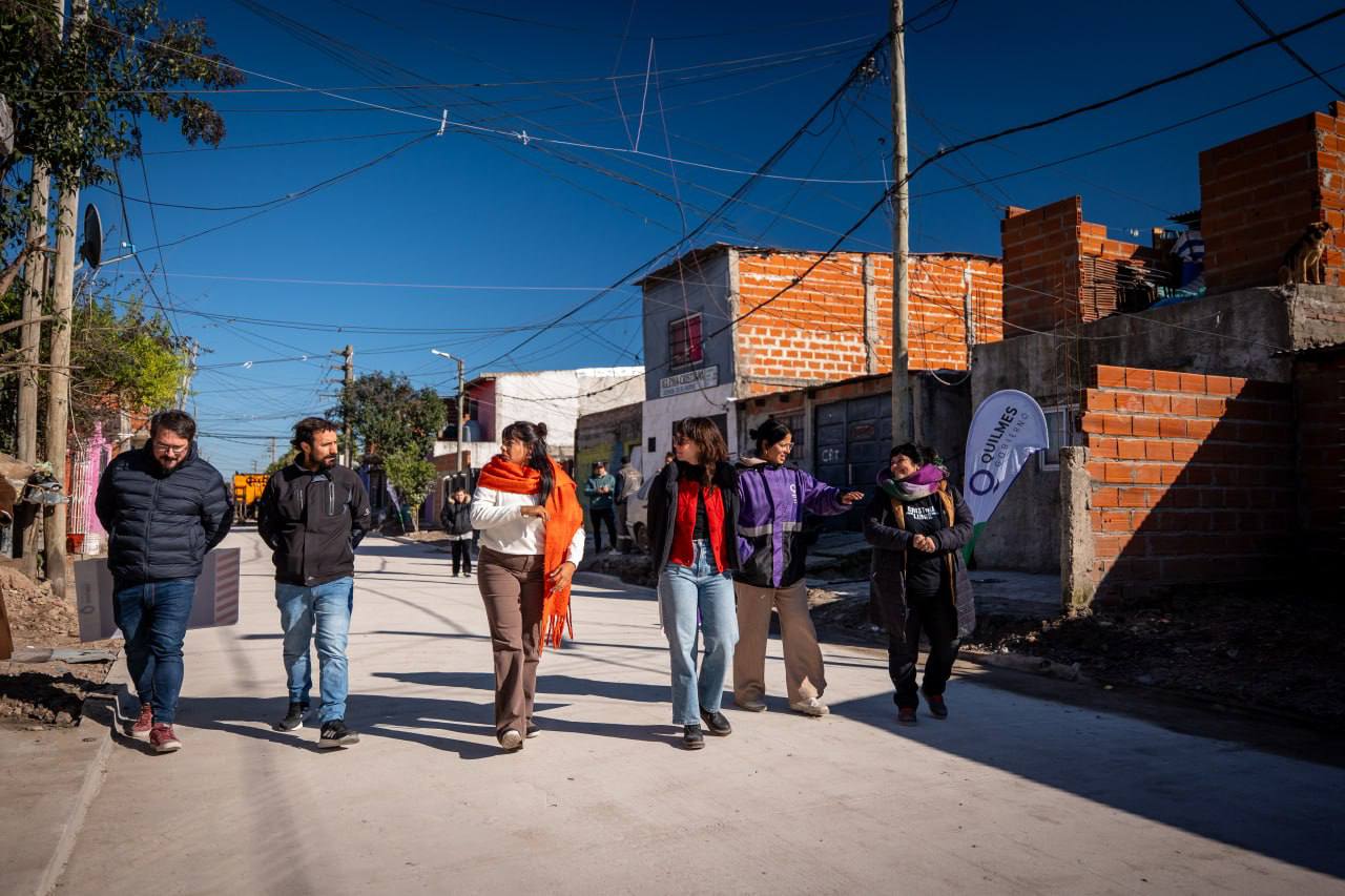 EL MUNICIPIO FINALIZÓ LA CONSTRUCCIÓN DE 29 NUEVAS CUADRAS EN BERNAL OESTE
