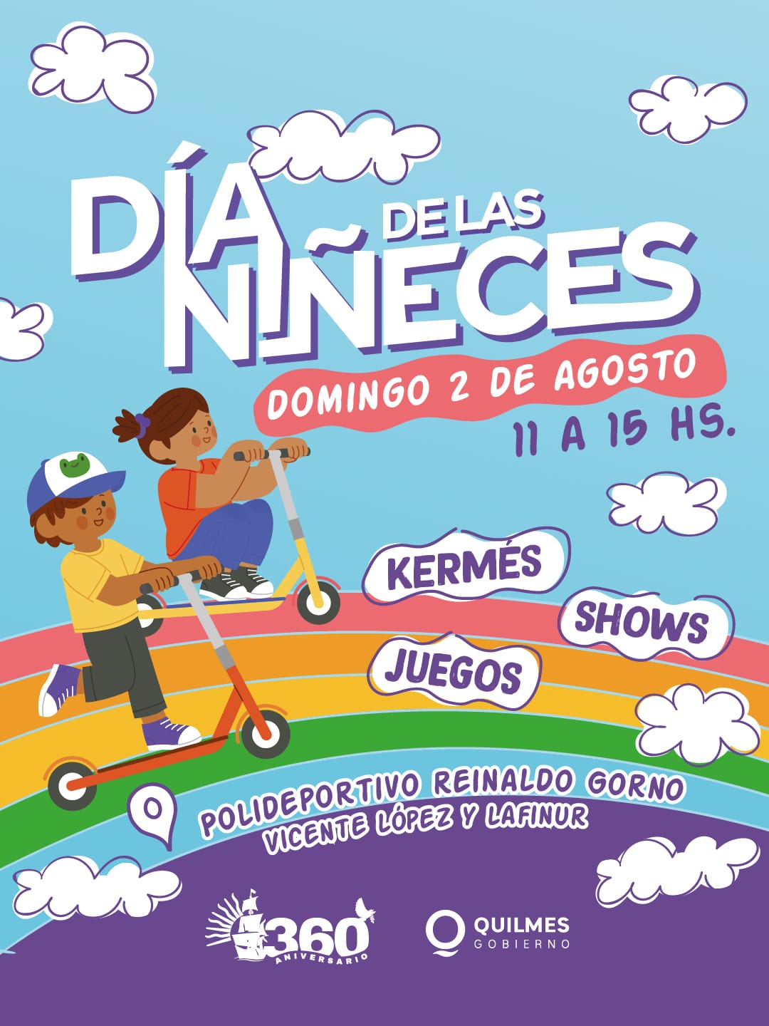 SE VIENE EL FESTIVAL DE LAS NIÑECES ESTE DOMINGO 2 DE AGOSTO 