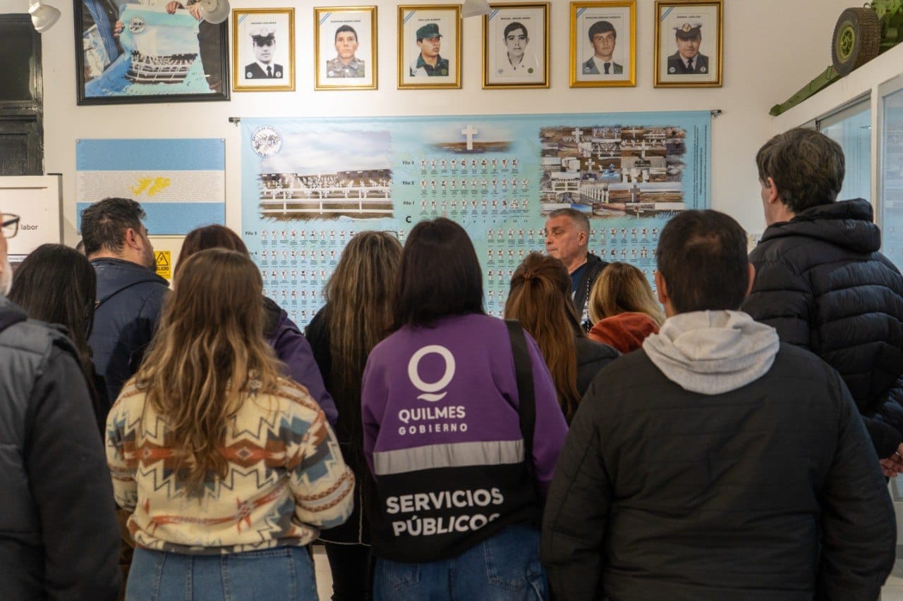 VETERANOS DE GUERRA  LLEVARON ADELANTE 2° CAPACITACIÓN SOBRE MALVINAS
