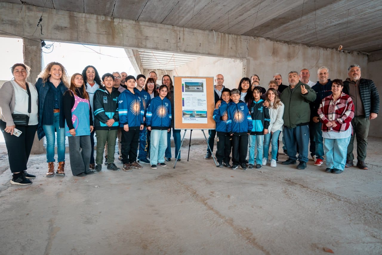AVANZA LA CONSTRUCCIÓN DE LA NUEVA SECUNDARIA DEL BARRIO LA MATERA 